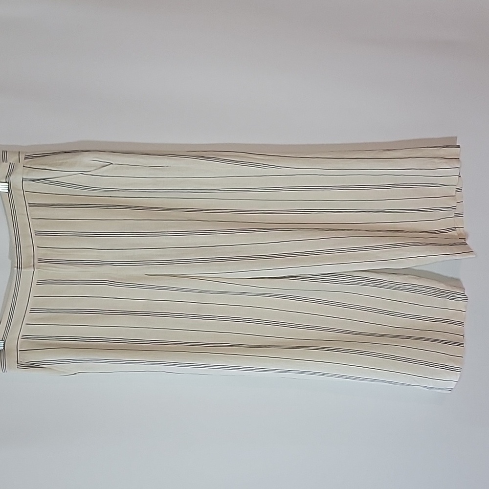 CHAPS | Linen Blend Wide Leg Ankle Pants